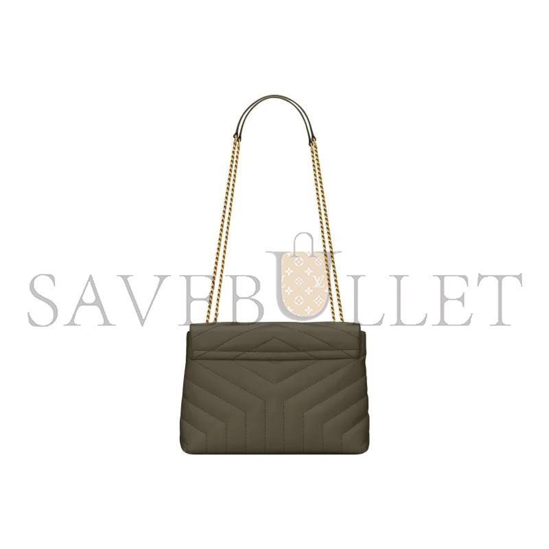 YSL LOULOU SMALL CHAIN BAG IN QUILTED LEATHER 494699DV7271229 (23*17*9cm)